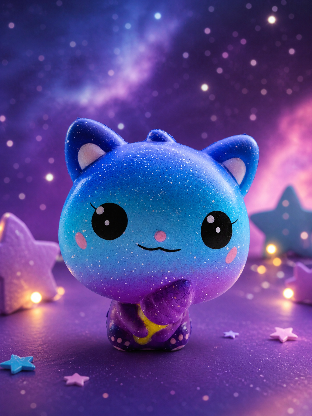 Galaxy Cat Squishy (10cm) | Ninji